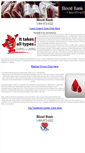 Mobile Screenshot of bloodbankcenter.net